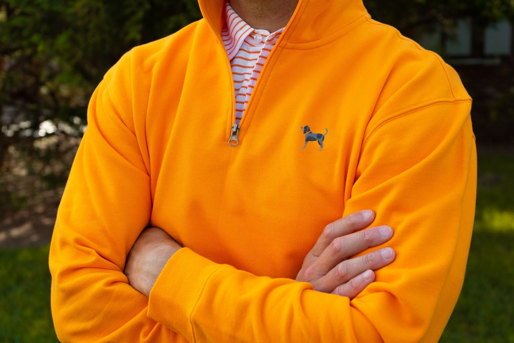 Bluetick 1/4 Zip Pullover