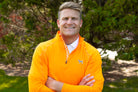 Orange Bluetick Sport Pullover