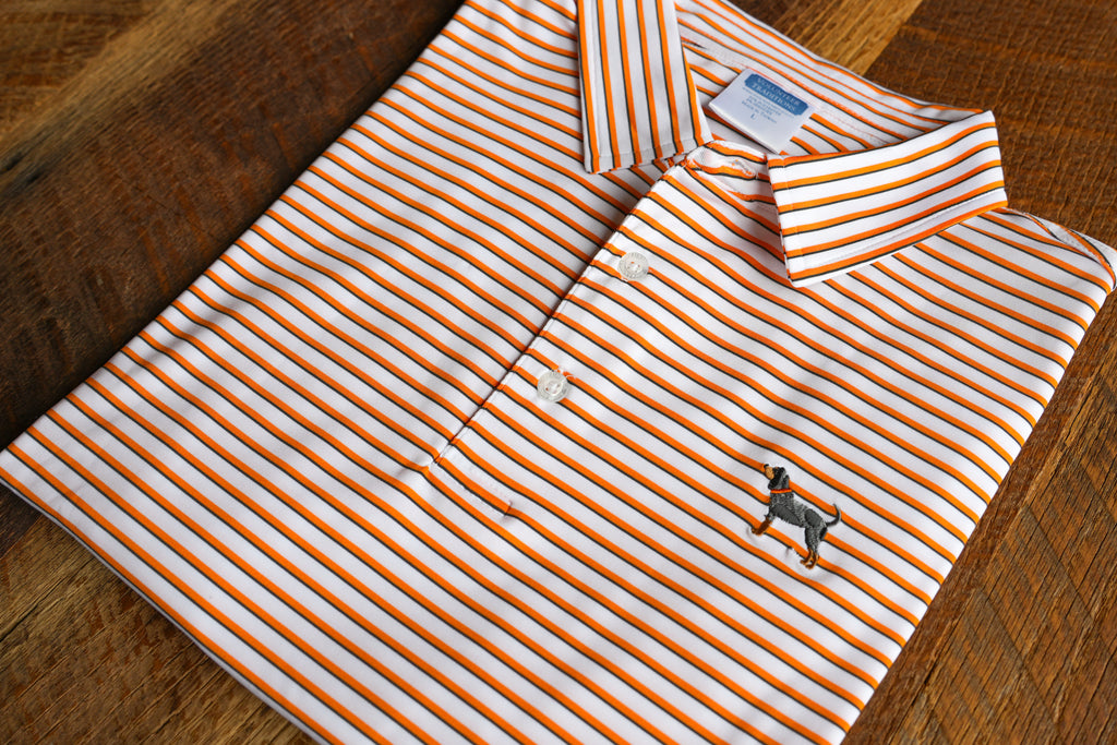 Bluetick Premier Stripe Polos