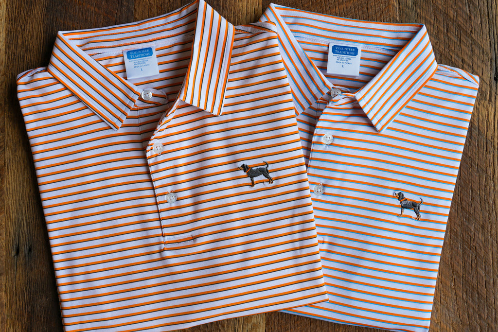 Bluetick Premier Stripe Polos