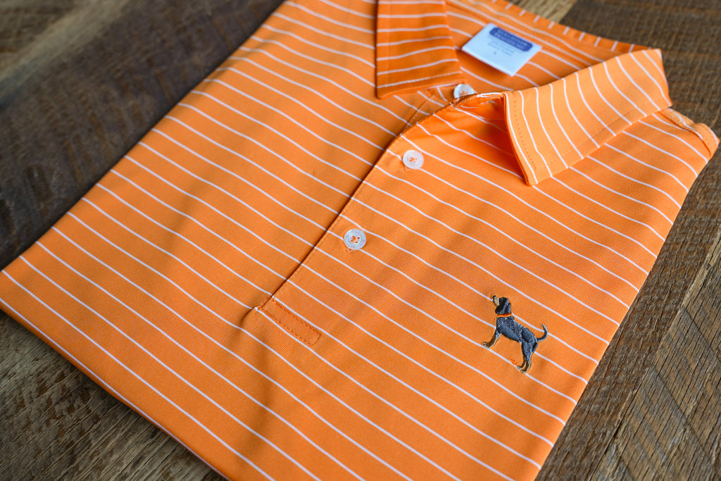 Bluetick Club Stripe Polos