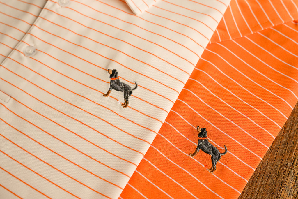 Bluetick Club Stripe Polos
