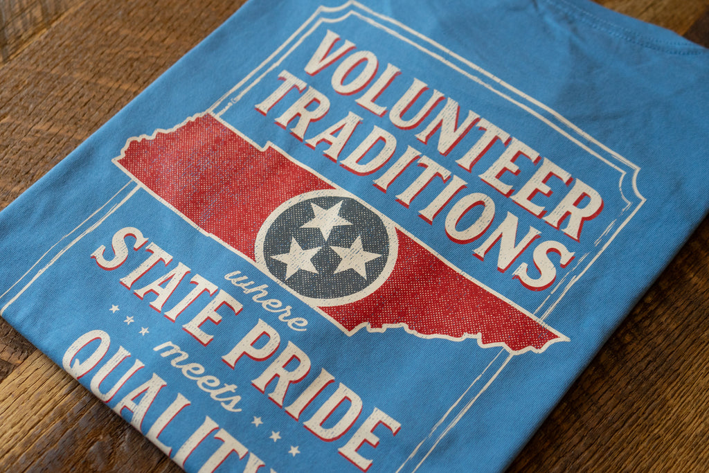 TN Traditional T-Shirt in Blue by State Traditions main image 1