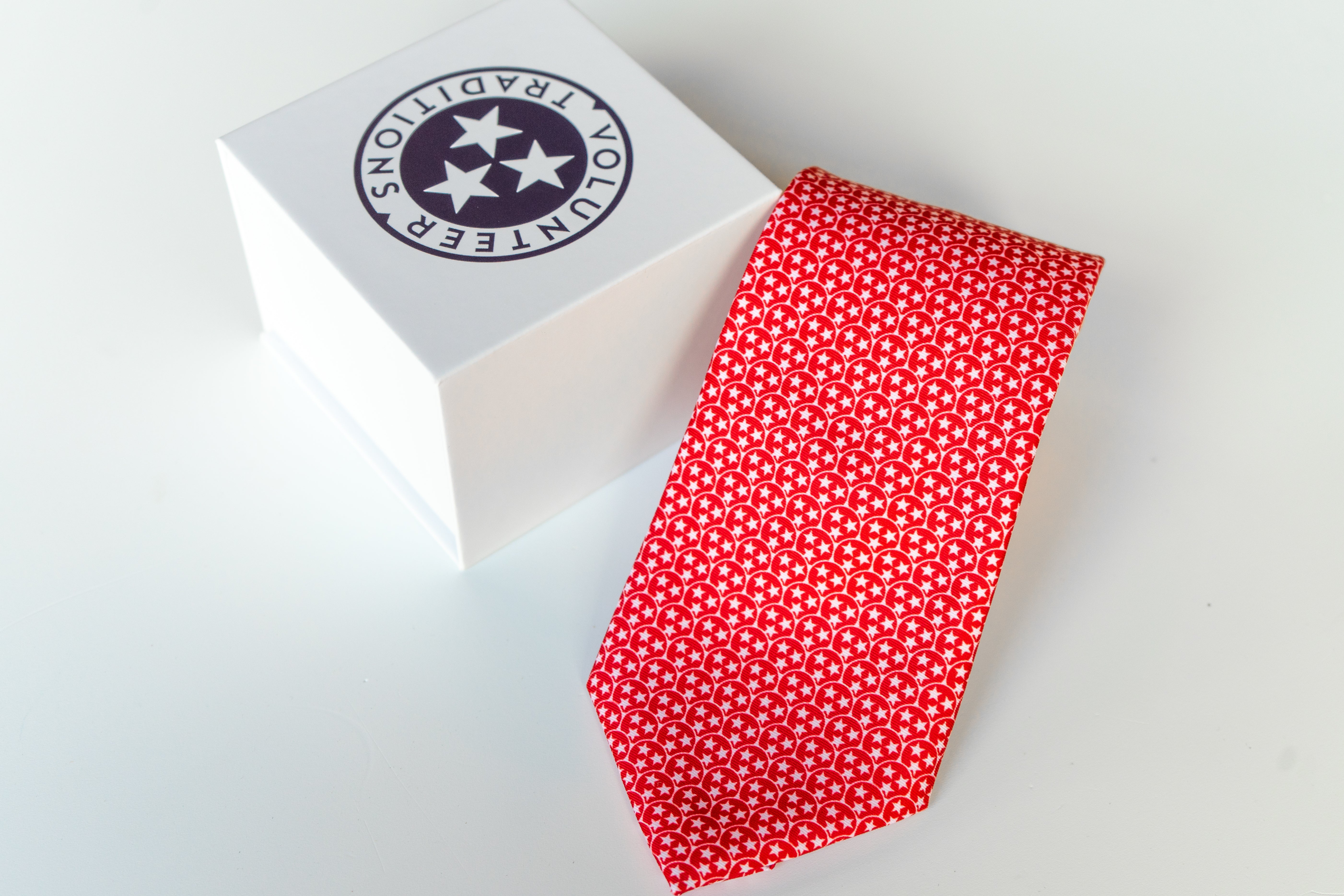 Tennessee State Flag Tristar Ties by Volunteer Traditions