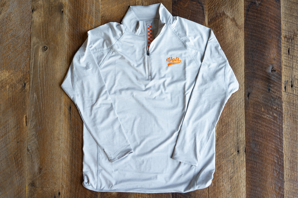 University of Tennessee Officially Licensed Script Vols 1/4 Zip Sport ...