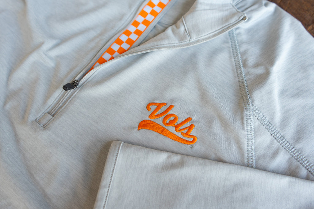 University of Tennessee Officially Licensed Script Vols 1/4 Zip Sport ...