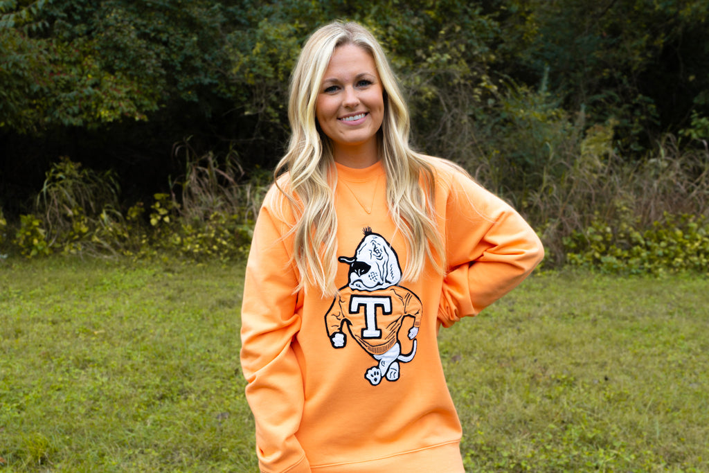 Smokey Applique Crewneck Sweatshirts