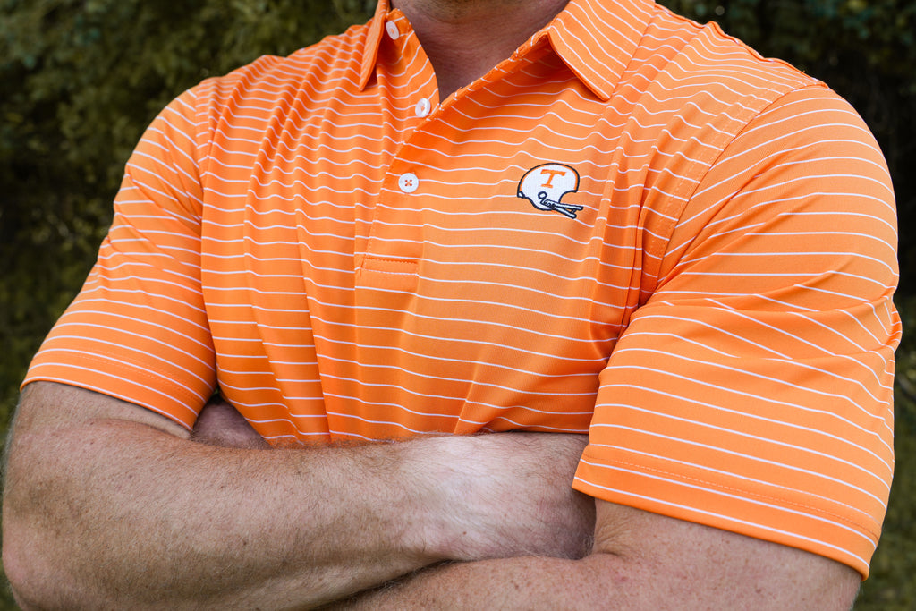 Helmet Club Stripe Polos
