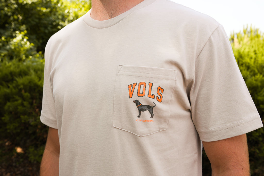 Bluetick Vols Pocket Tee