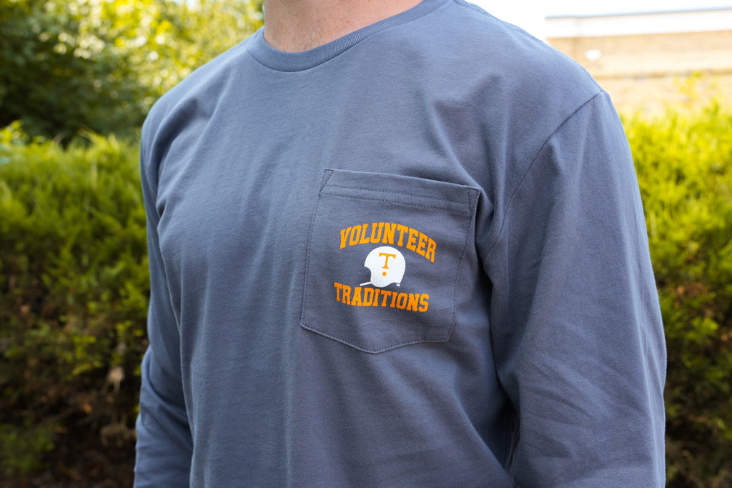 Vols Helmet Long Sleeve Tee