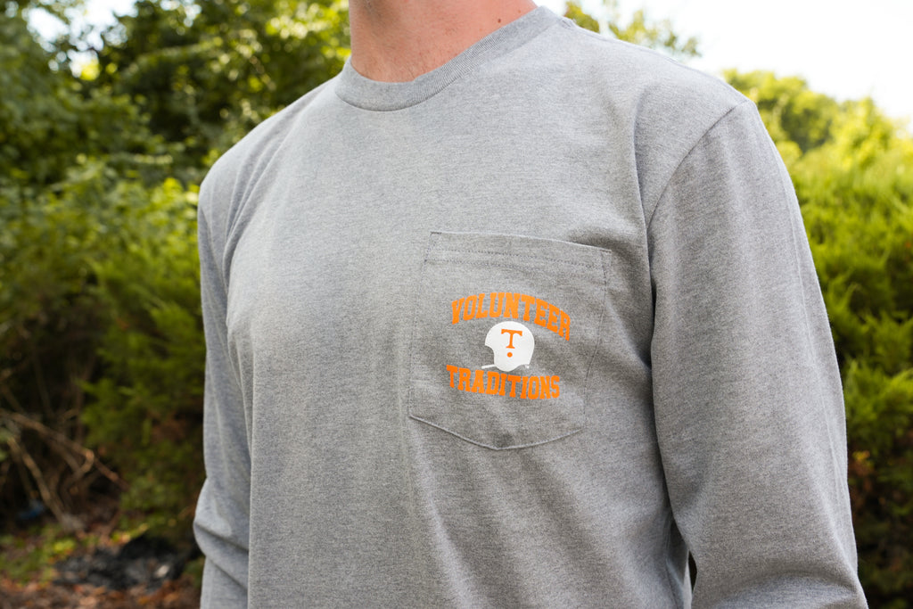 Vols Helmet Long Sleeve Tee