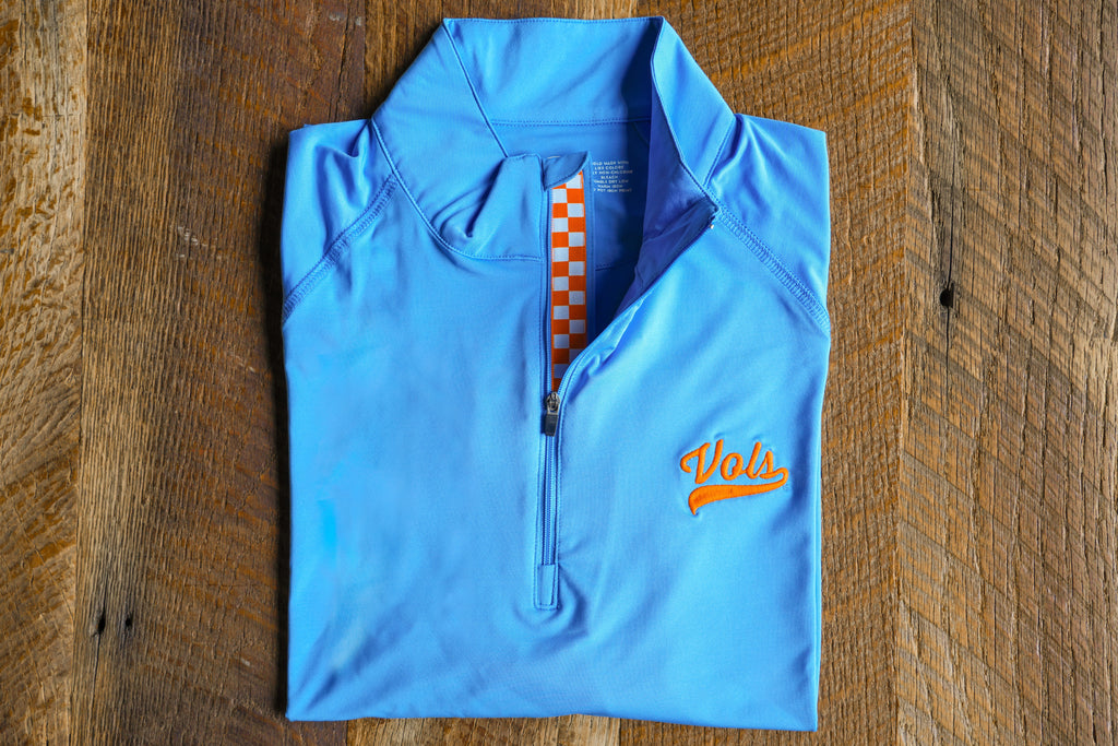 University of Tennessee Officially Licensed Script Vols 1/4 Zip Sport ...