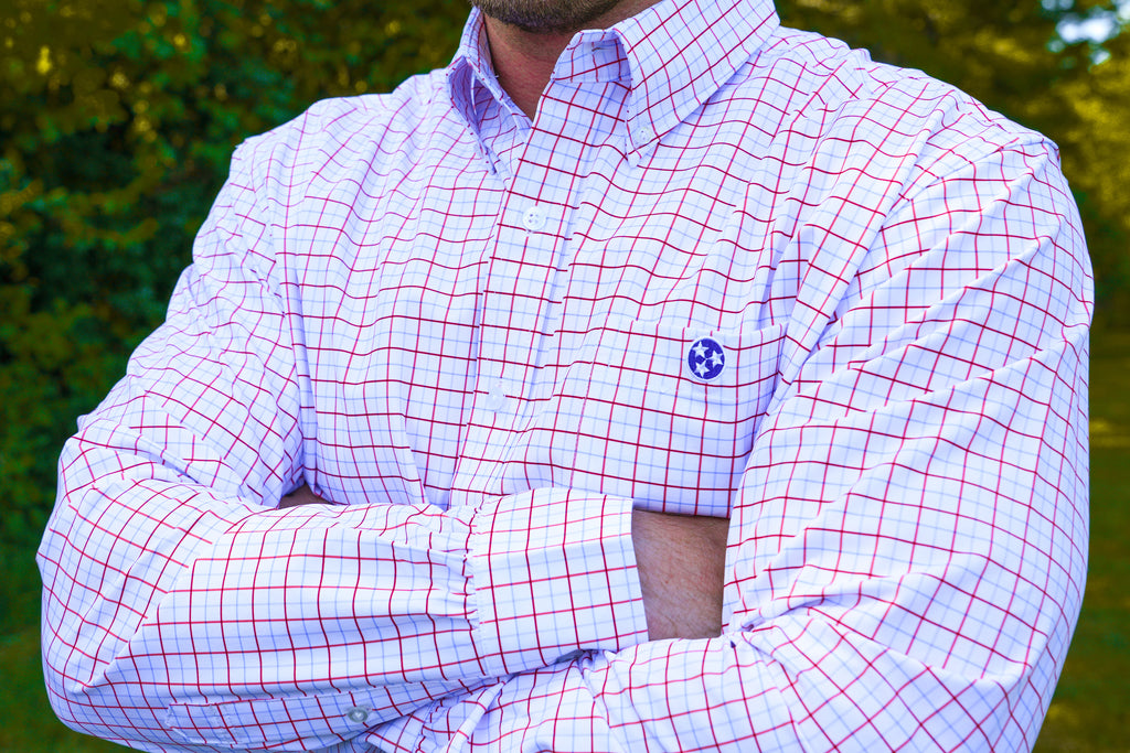 Tristar Tattersall Performance Button Downs