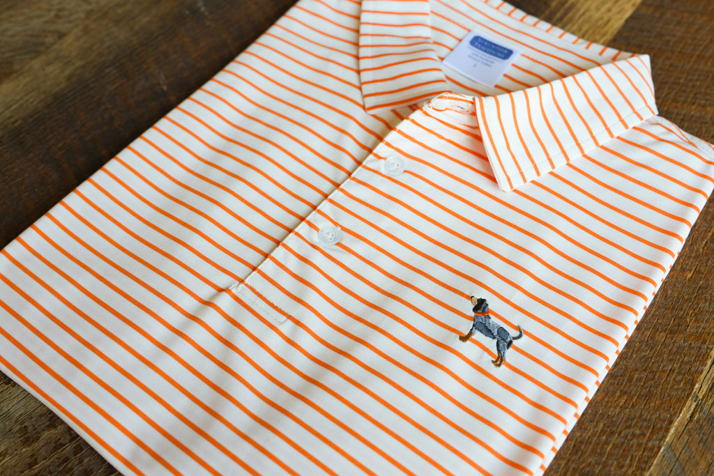 Bluetick Reese Stripe Polos