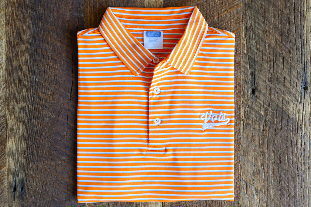 Script Vols Premier Stripe Polos