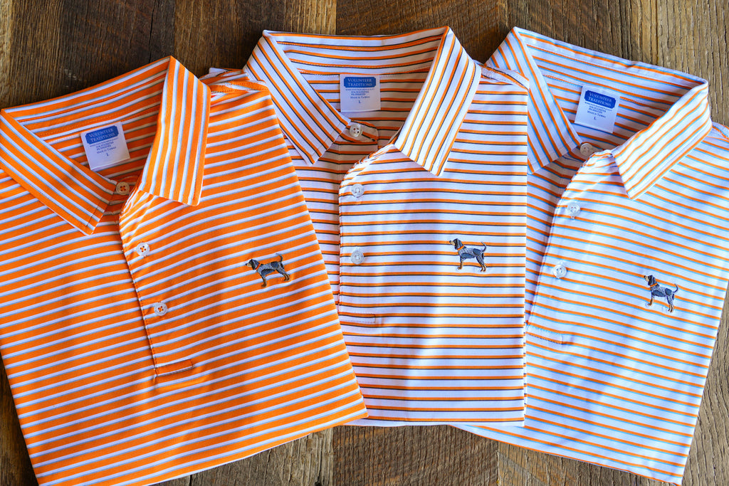 Bluetick Premier Stripe Polos