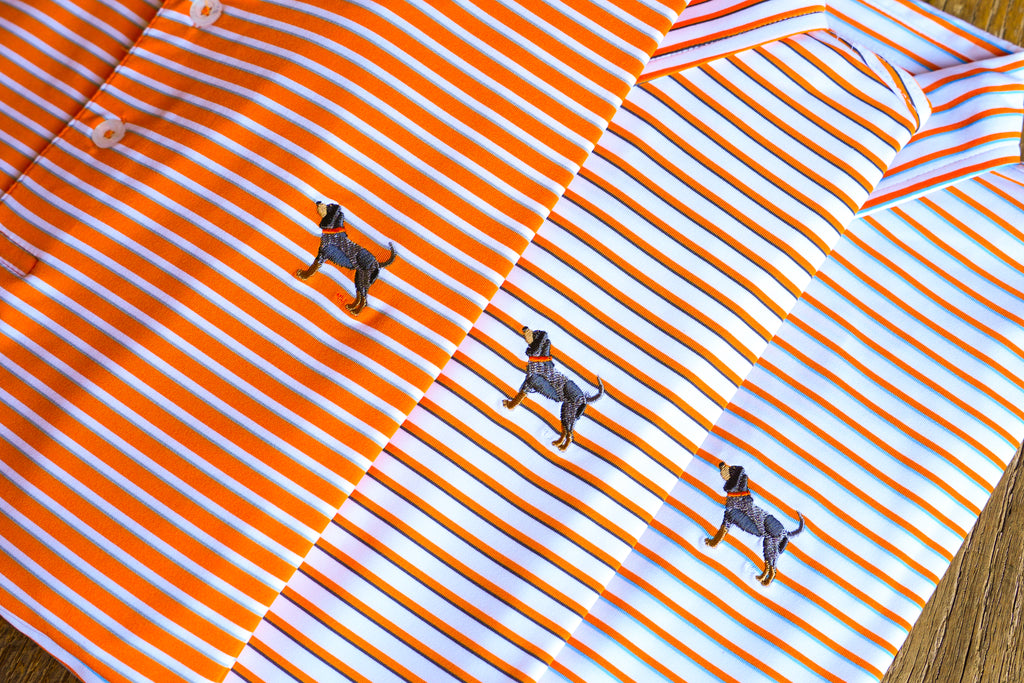 Bluetick Premier Stripe Polos