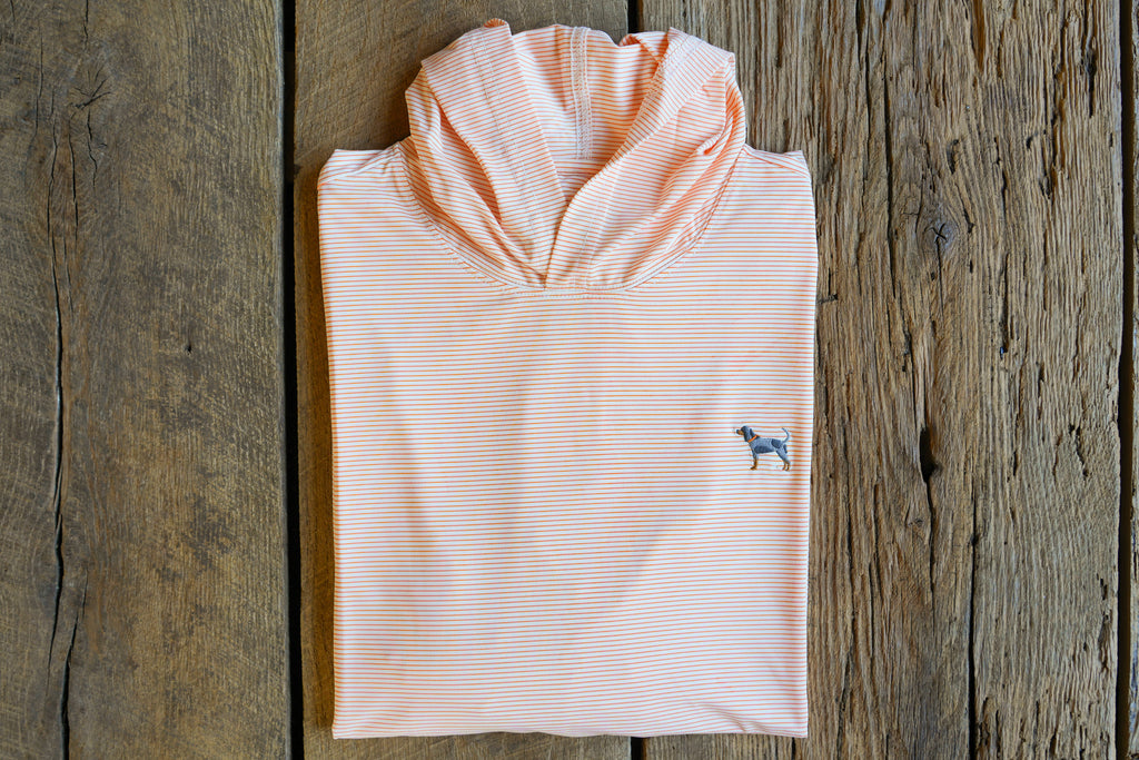 Bluetick Women's Manning Stripe Performance Hoodies