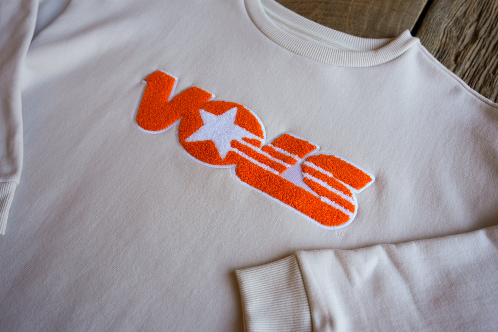 Star Vols Chenille Relaxed Crew