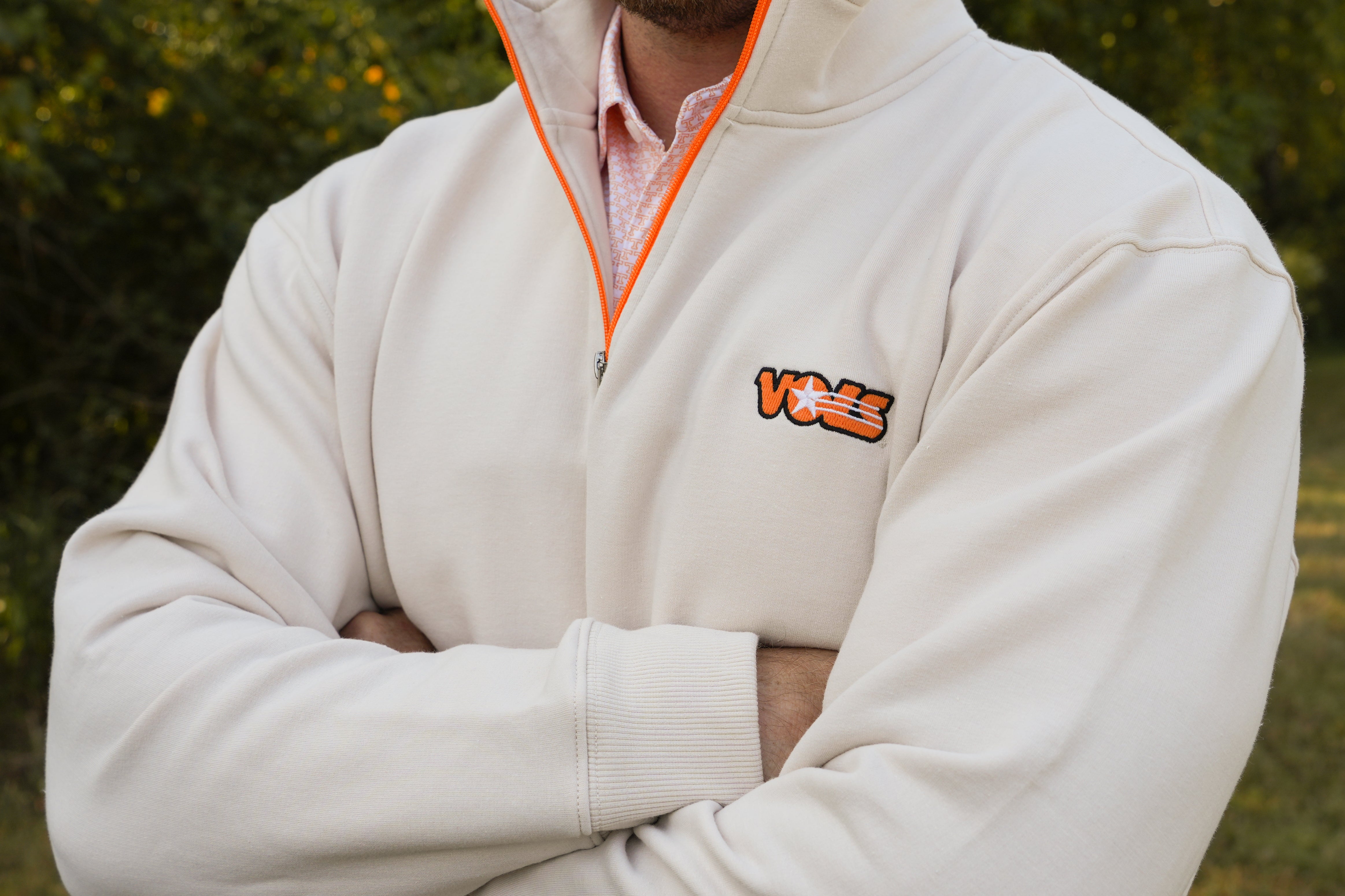 University of Tennessee Star Vols Quarter Zip Pullovers