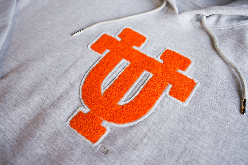 UT Chenille Cropped Hoodie