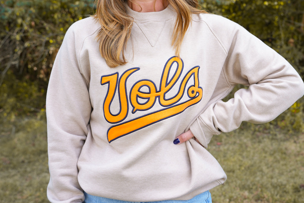 Vols Applique Crewneck Sweatshirt