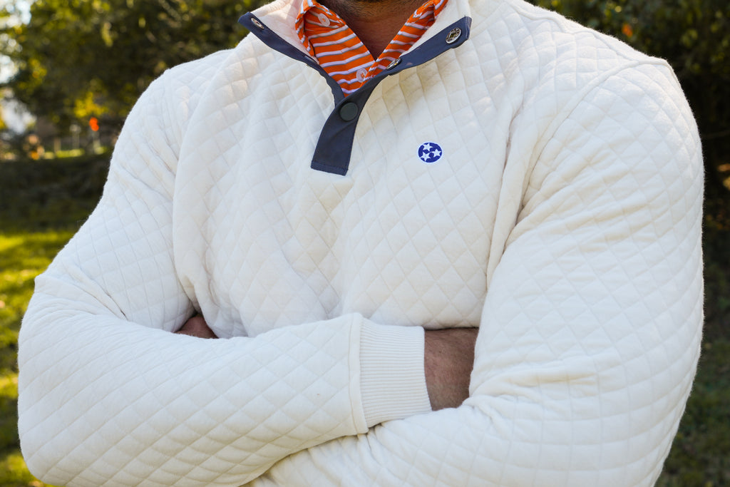 Tristar Quilted Snap Pullover