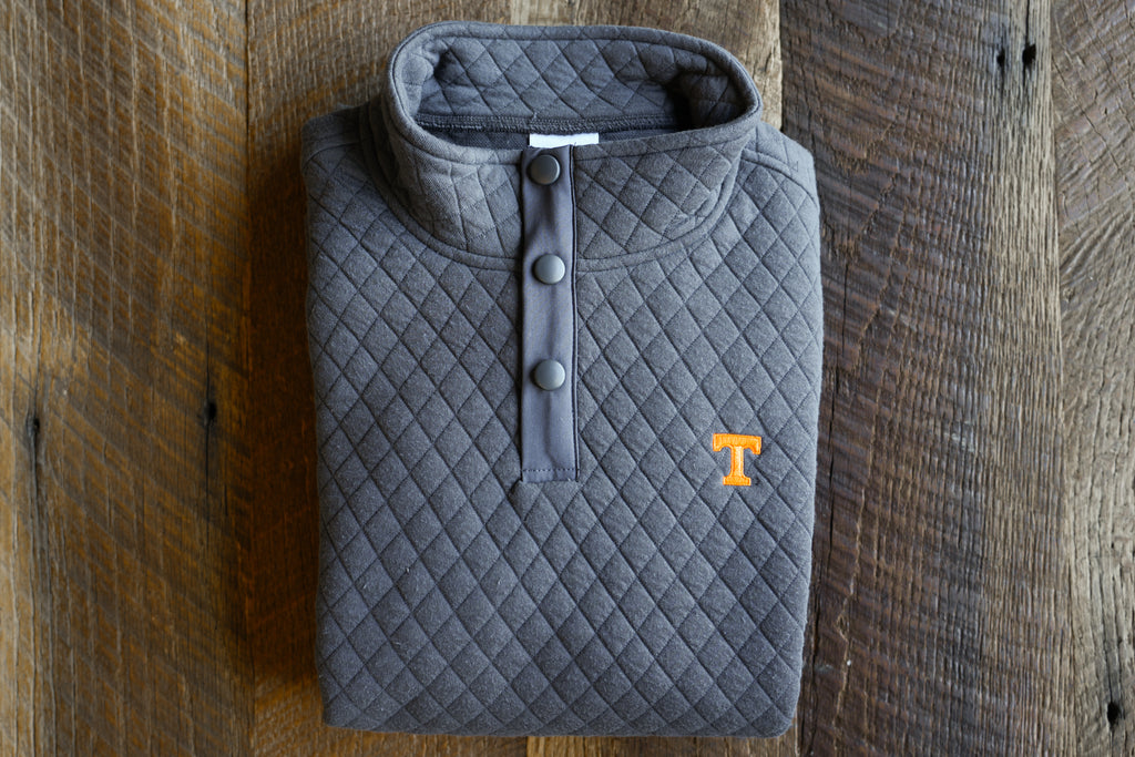 Power T Quilted Snap Pullovers