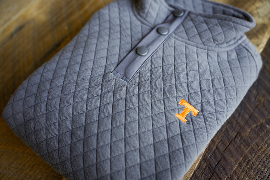Power T Quilted Snap Pullovers