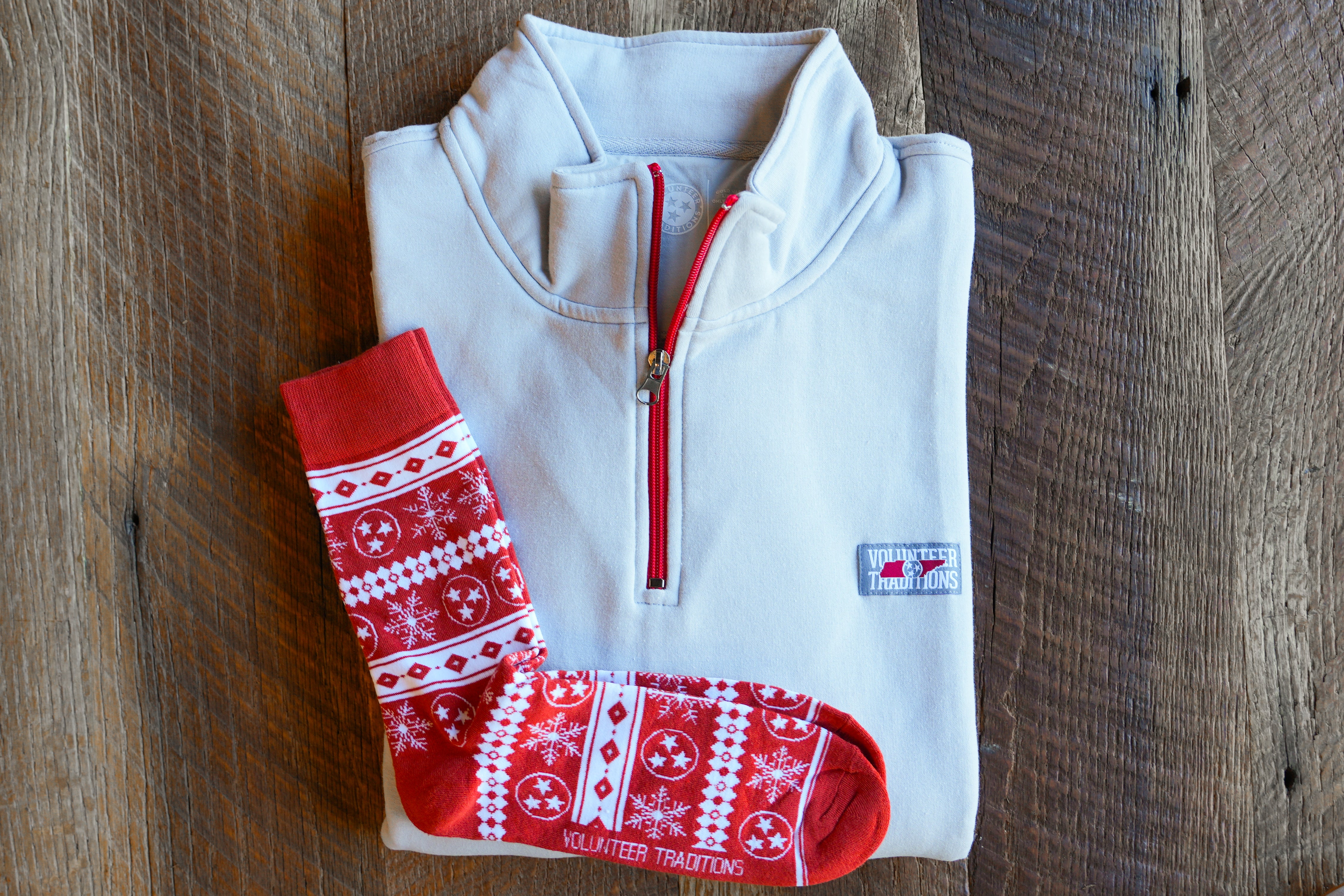 Tennessee State Label Quarter Zip Pullovers Bundle - Volunteer