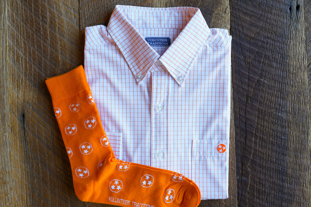 Tristar Tattersall Performance Button Downs + Sock Bundles