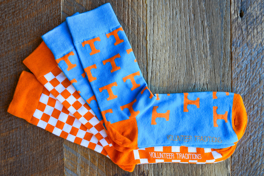 University of Tennessee Licensed Vol Sock Bundles by Volunteer Traditions