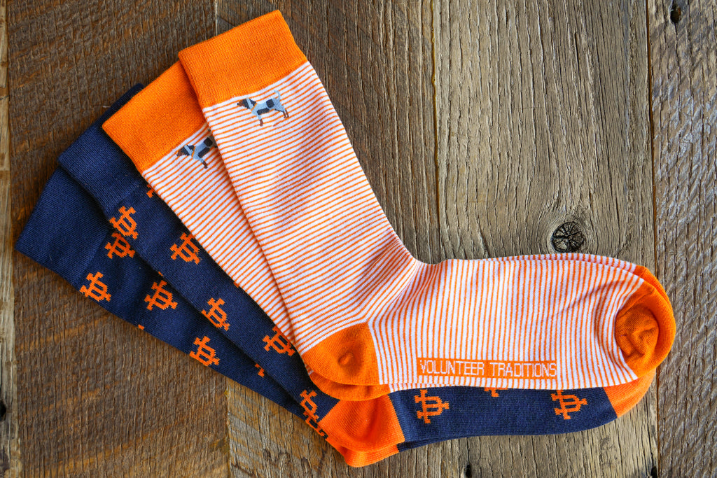 University of Tennessee Licensed Vol Sock Bundles by Volunteer Traditions