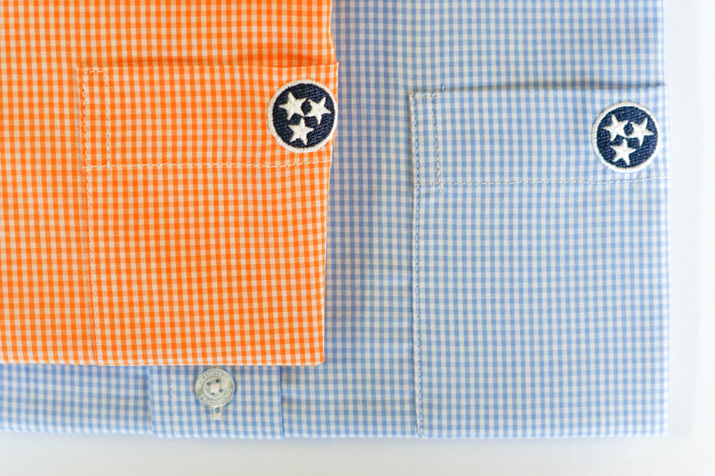 Tristar Micro Gingham Performance Button Downs