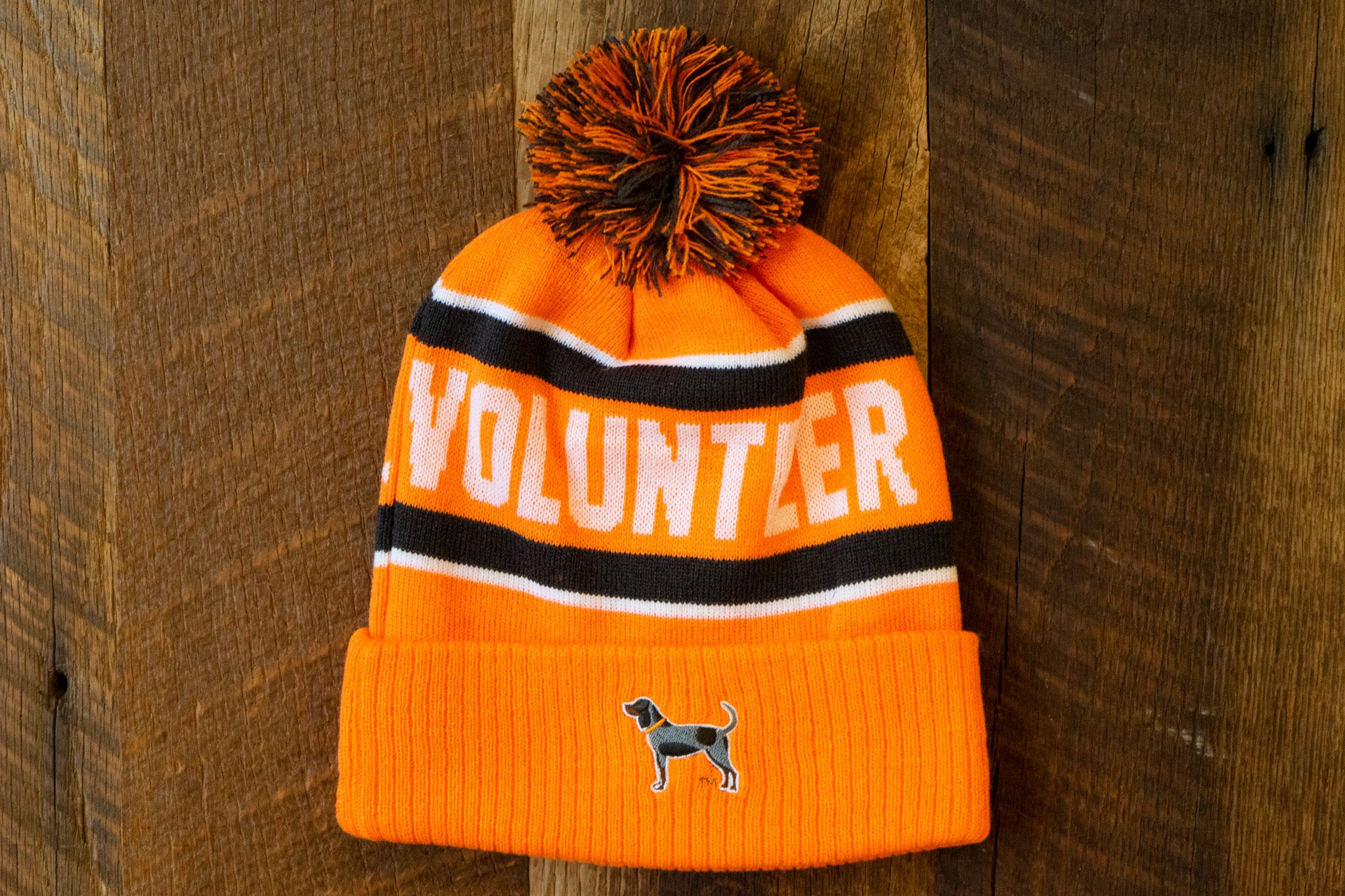 Orange Bluetick Toboggan