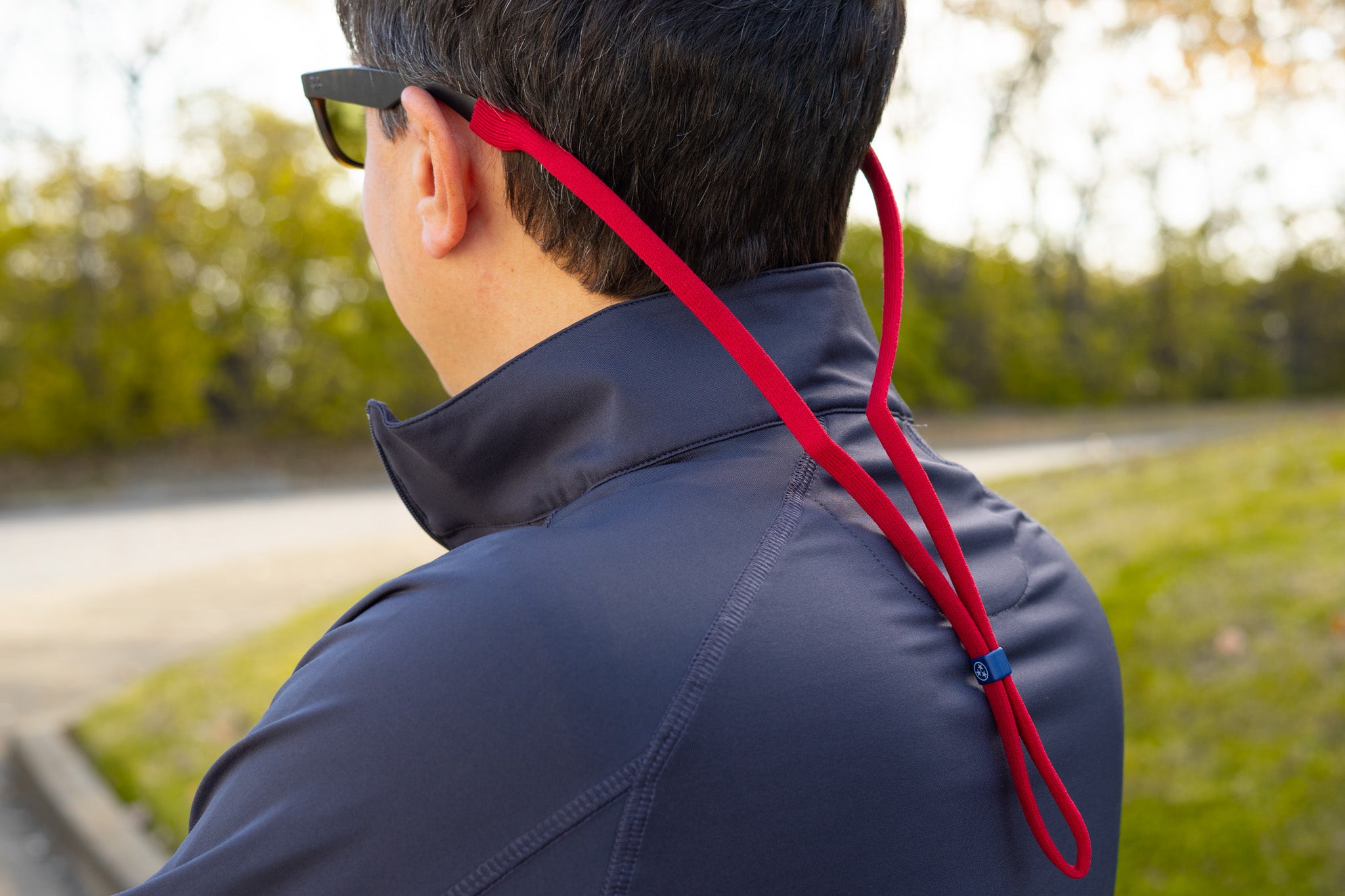 Red Tristar Sunglass Straps