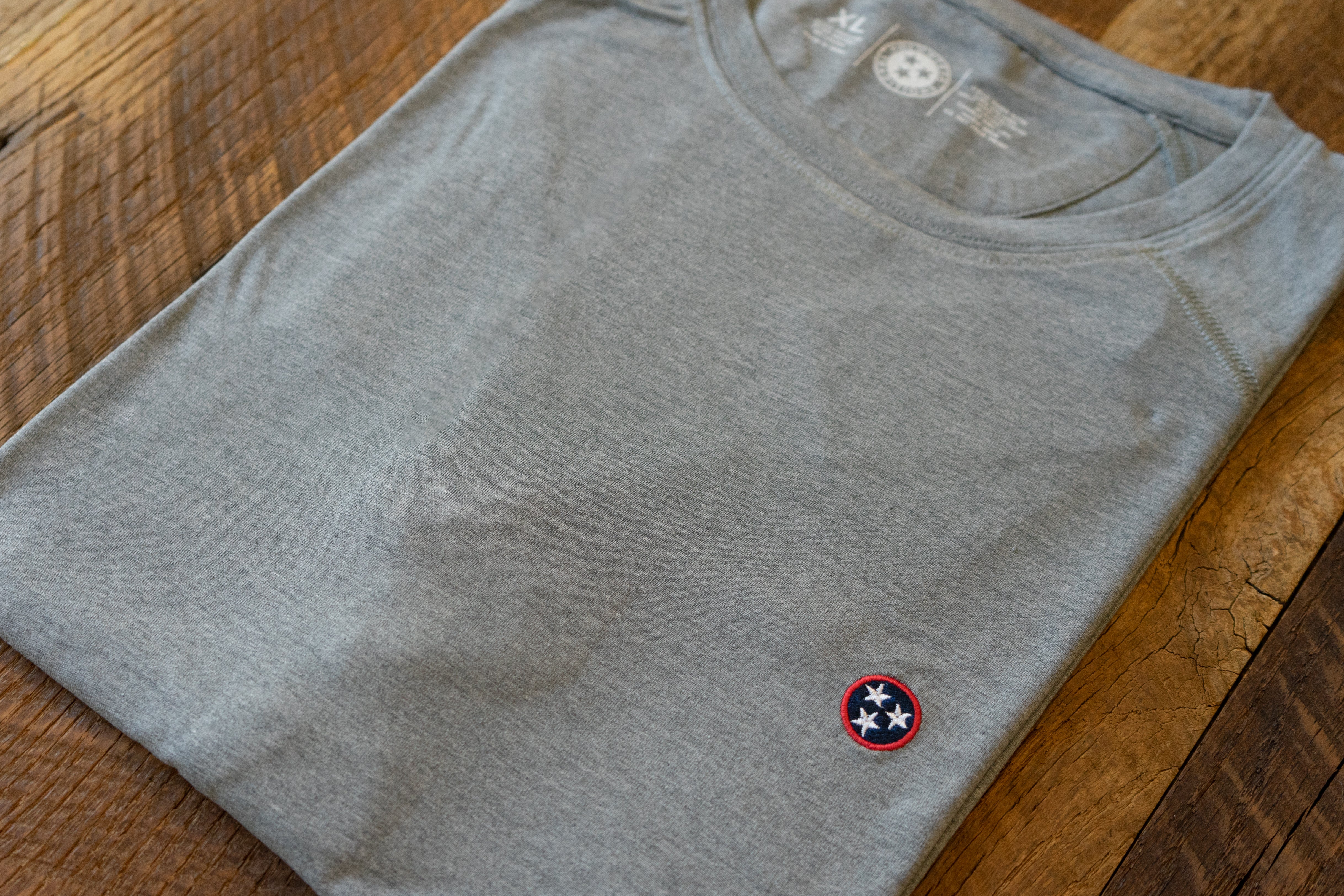 Heather Grey Tristar Active Tee