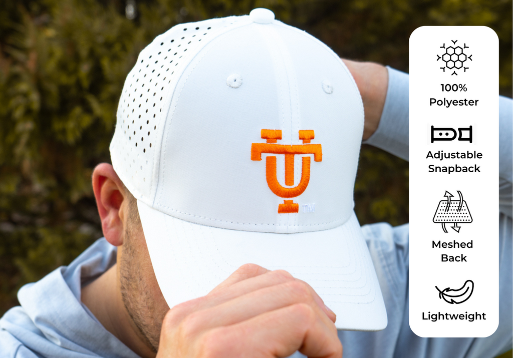 White UT Performance Hat