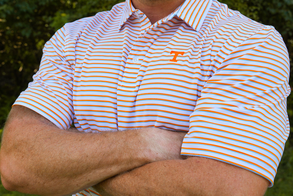 Power T Premiere Stripe Polos