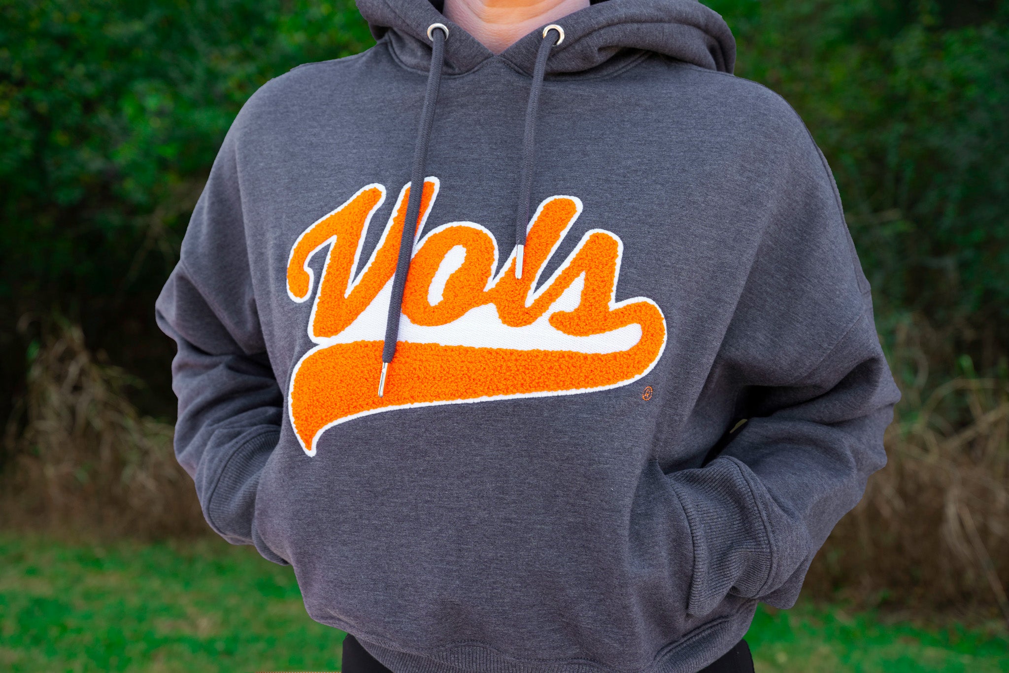 University of Tennessee Script Vols Chenille Cropped Hoodie by