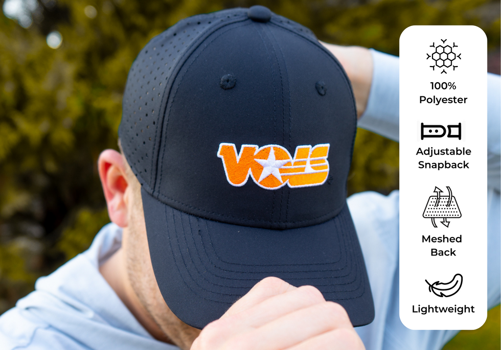 Charcoal Star Vols Performance Hat