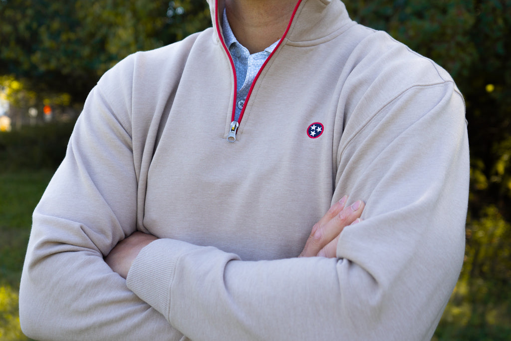 Tristar 1/4 Zip Pullovers - Size S