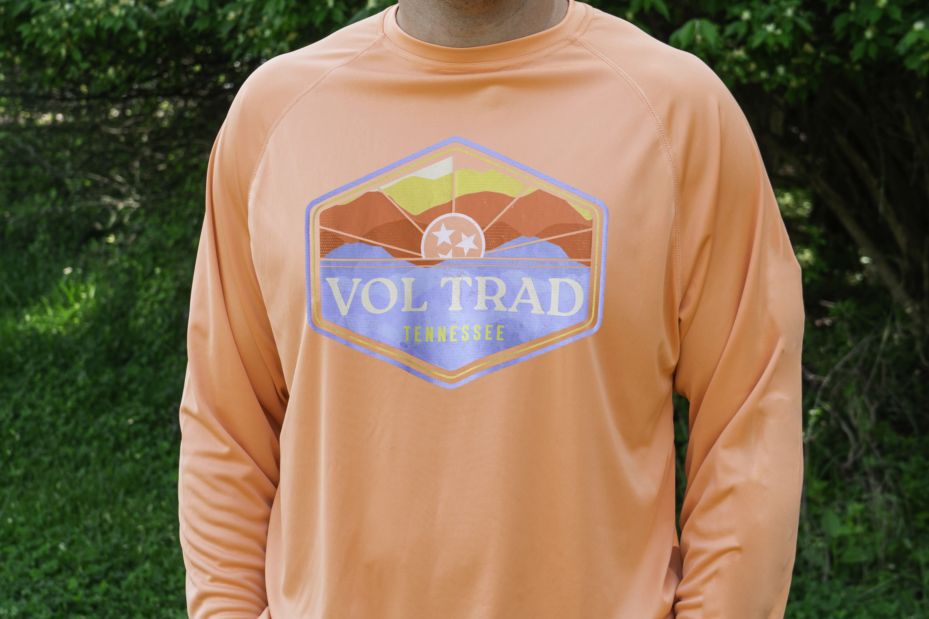【美品】超希少　C. Riessner & Co.「THE VOLUNTEER」 VolTrad Long Sleeve Sun Shirts - Volunteer Traditions