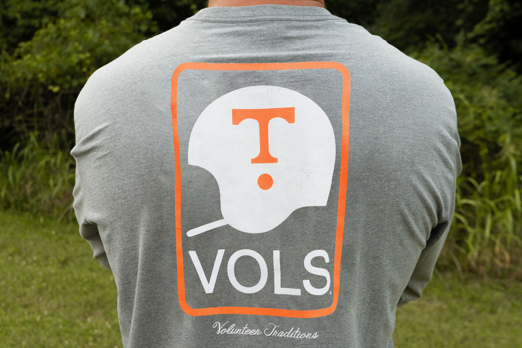 Vols Helmet Long Sleeve Tee