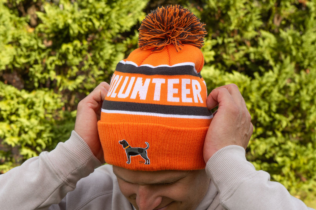 Orange Bluetick Toboggan 