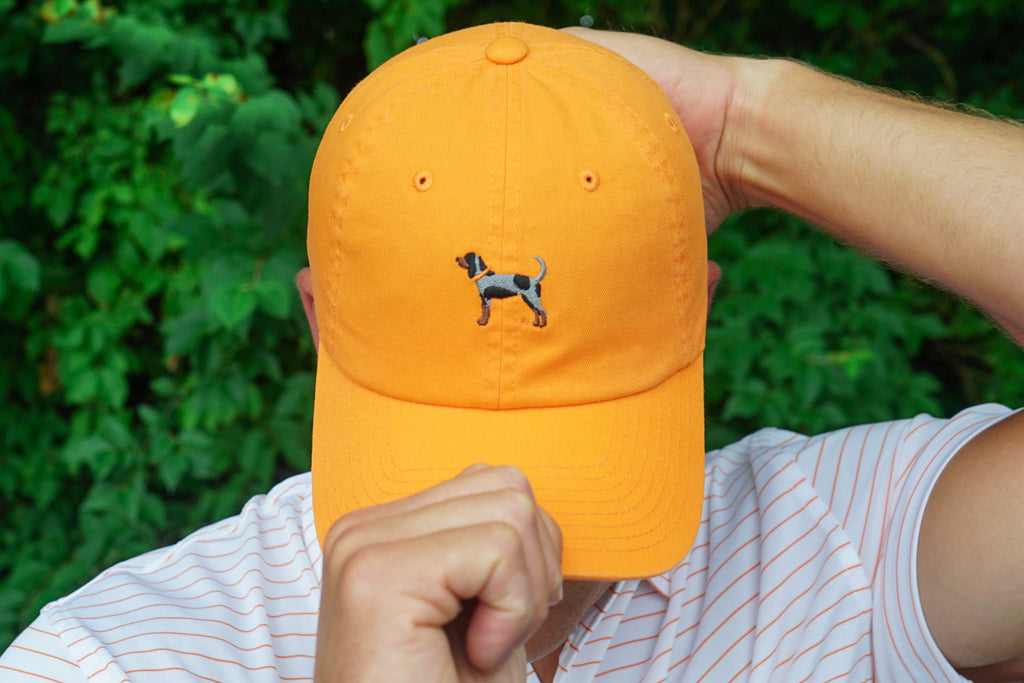 Orange Bluetick Hat