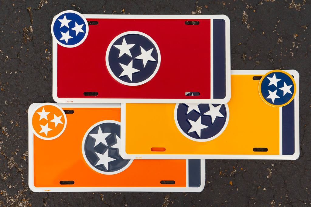 Tennessee Welcome Sign License Plate Tennessee Welcome Sign License Plate
