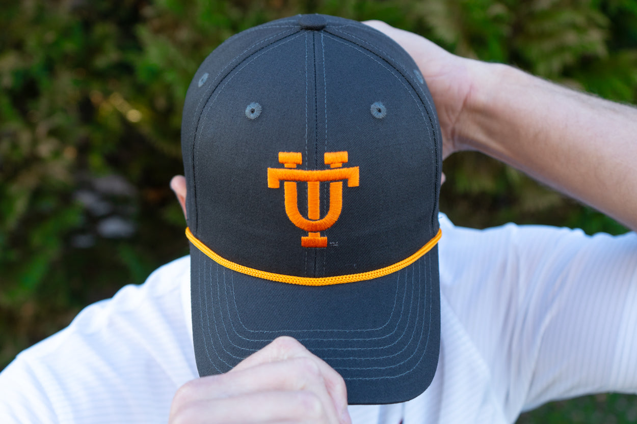 Charcoal Interlocking UT Rope Hat
